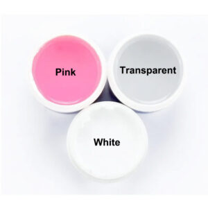 Pink,White,Transparent Builder Gel acid primer nailgel nail art